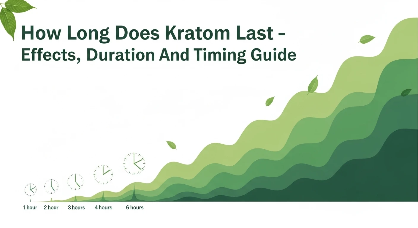 How Long Does Kratom Last – Effects, Duration And Timing Guide
