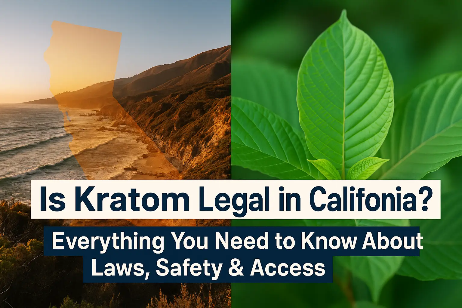 Is Kratom Legal in California? Everything You Need to Know Laws, Safety And Access