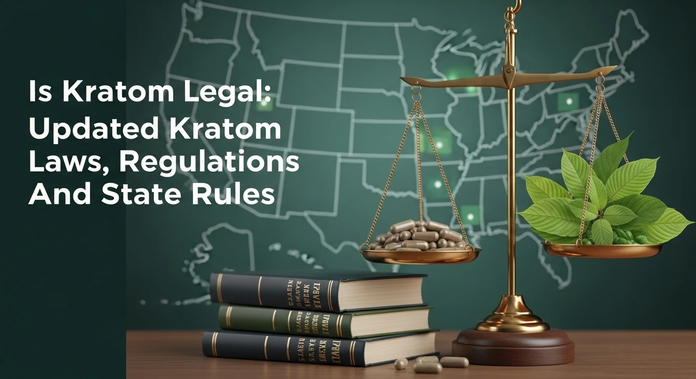 Is Kratom Legal: Updated Kratom Laws, Regulations And State Rules