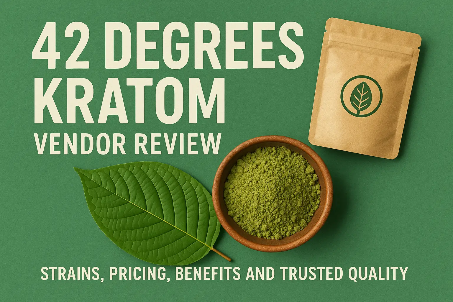 42 Degrees Kratom Vendor Review: Strains, Pricing, Benefits and Trusted Quality