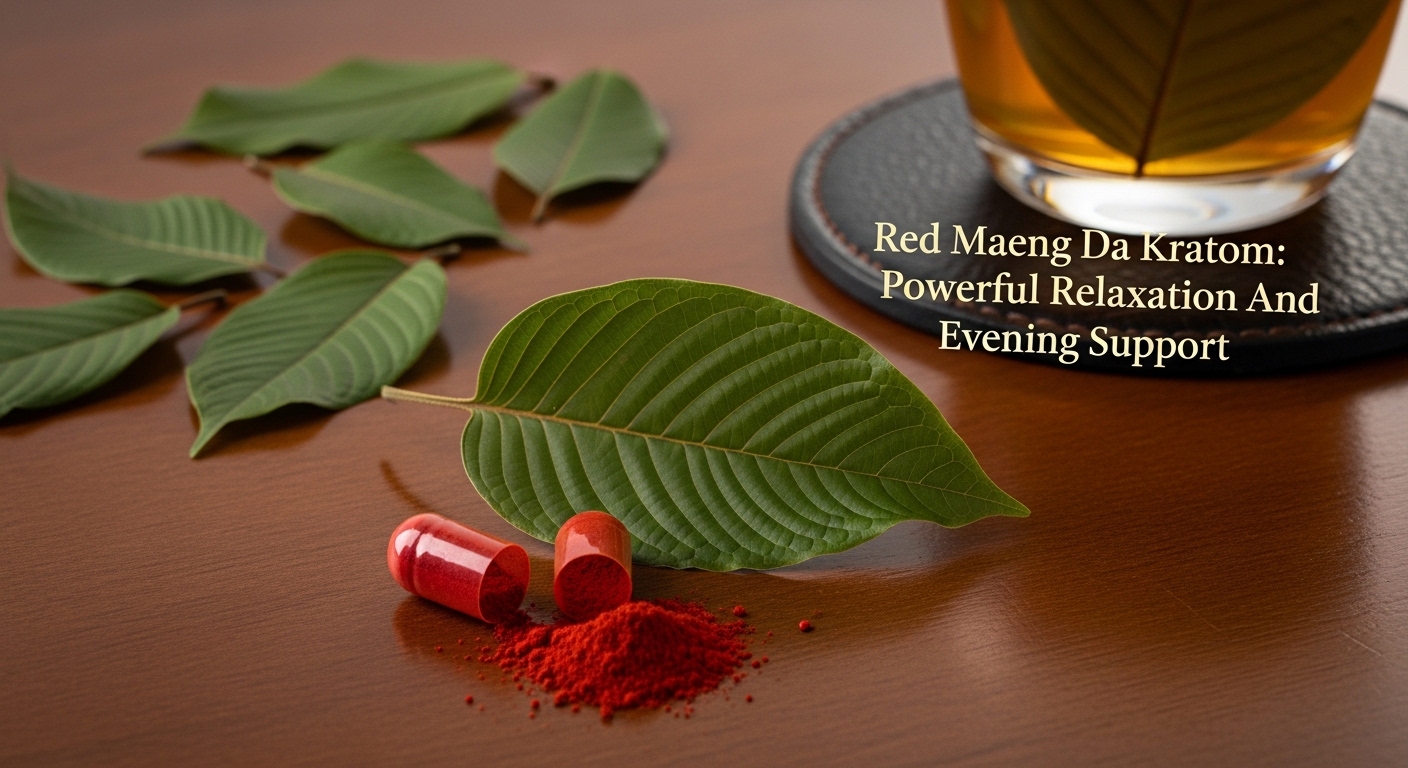 Red Maeng Da Kratom: Powerful Relaxation And Evening Support