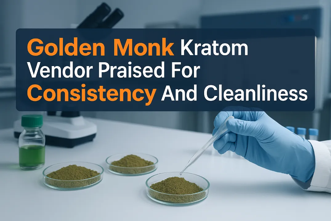 Golden Monk Kratom Vendor