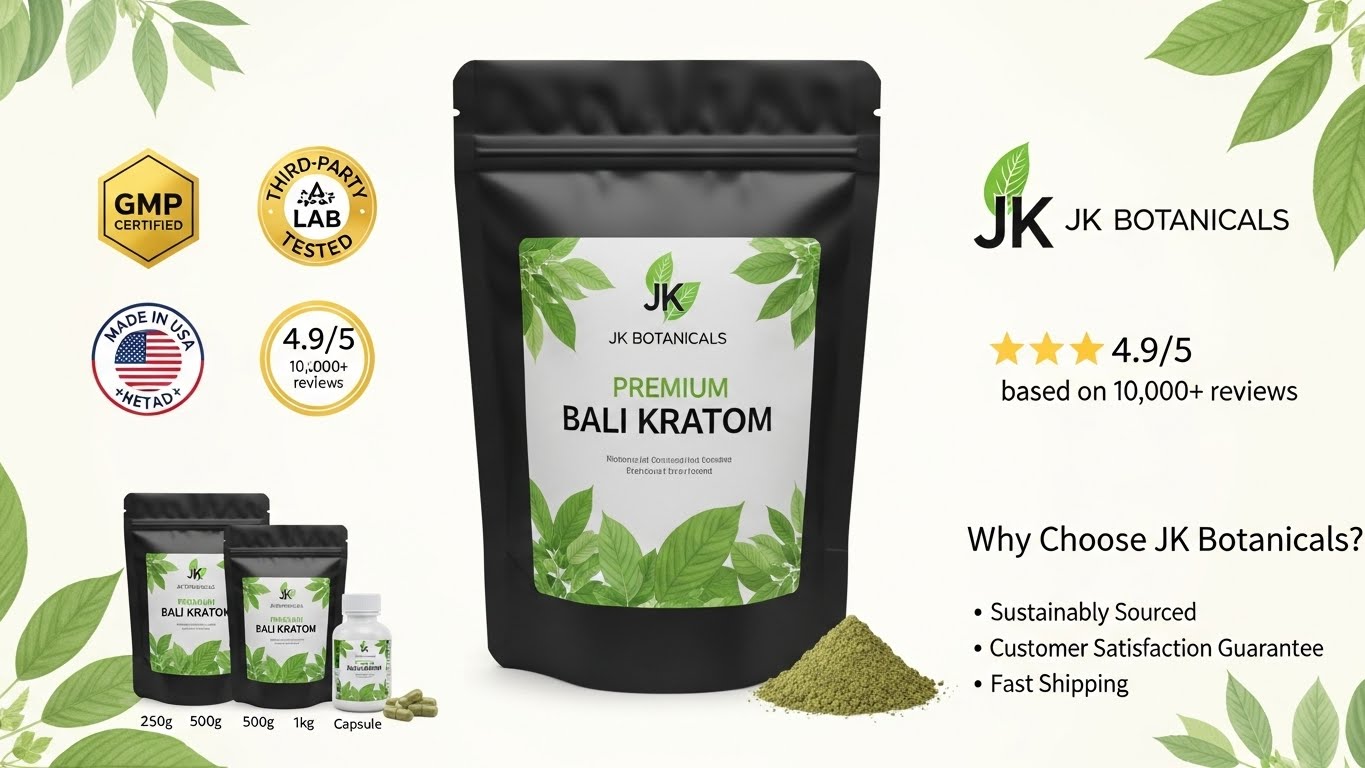 JK Botanicals Kratom Vendor