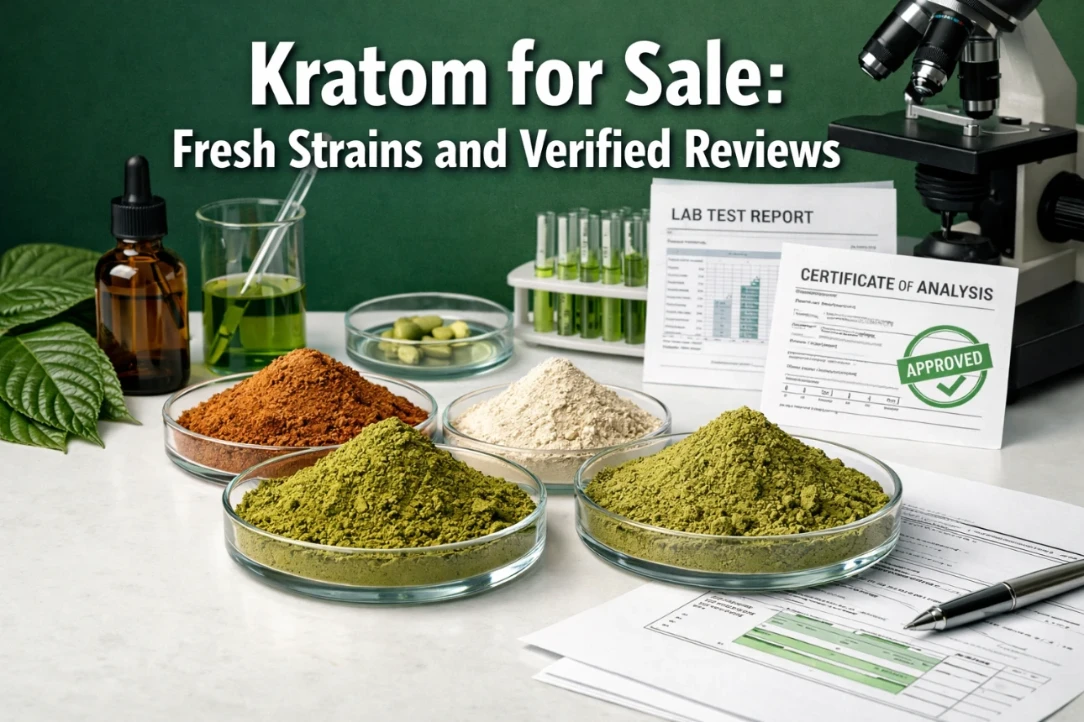 Kratom for Sale With Fresh Strains And Verified Reviews