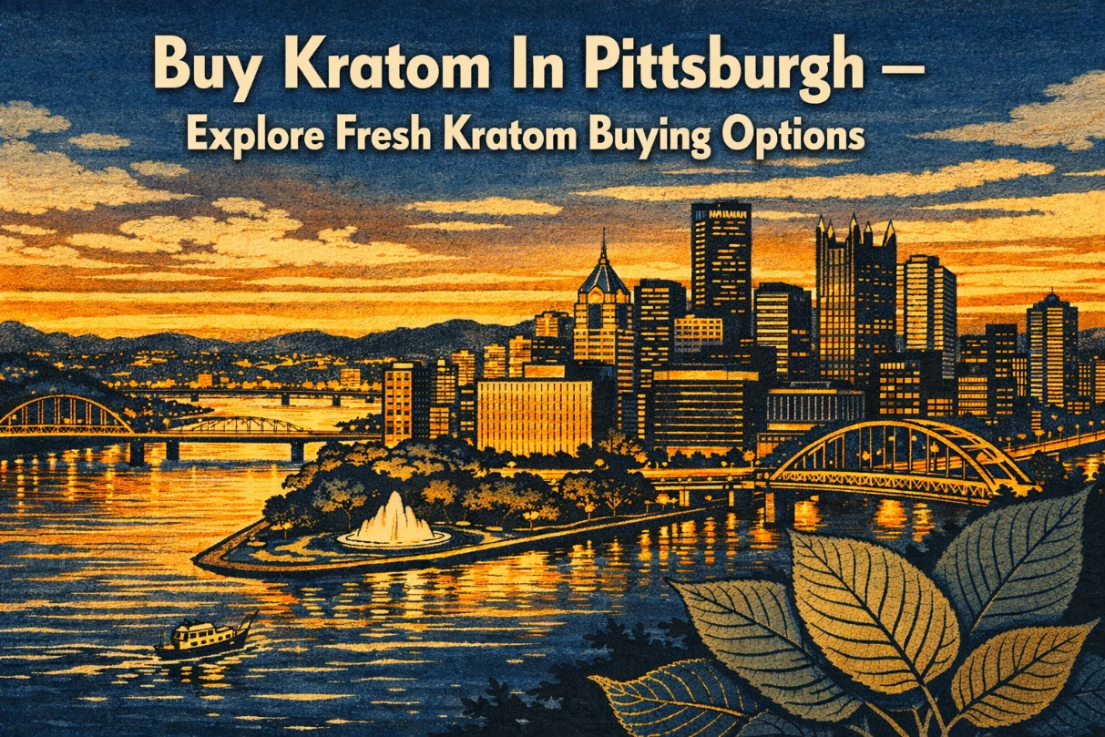 Buy Kratom In Pittsburgh – Explore Fresh Kratom Buying Options
