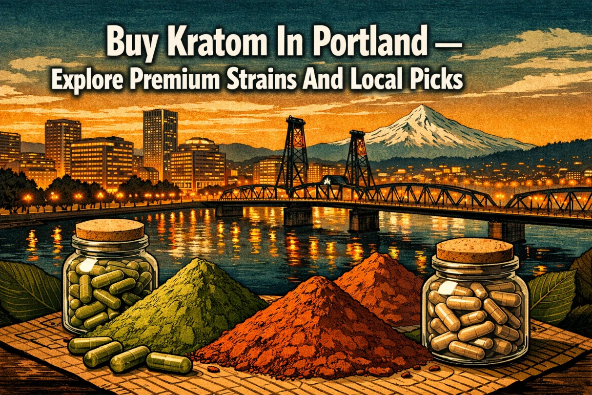 Buy Kratom In Portland – Explore Premium Strains And Local Picks