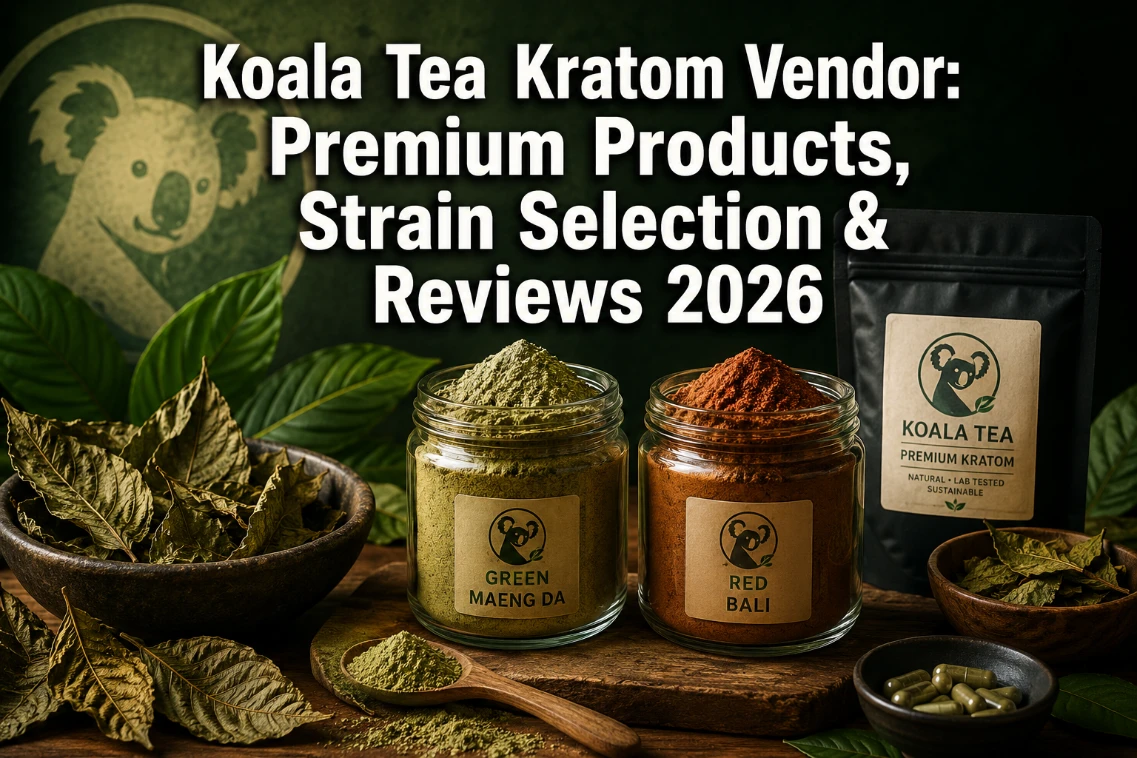 Koala Tea Kratom Vendor Premium Products, Strain Selection And Reviews