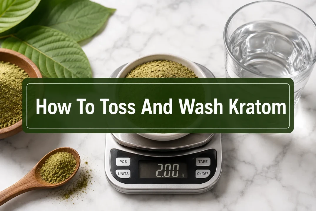 How To Toss And Wash Kratom? Easy Method, Dosage Tips And Safety