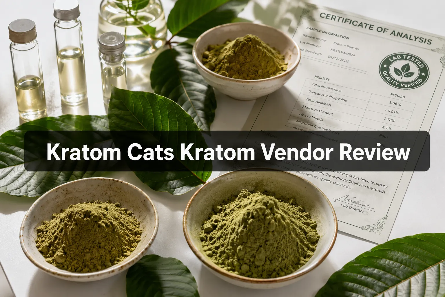 Kratom Cats Kratom Vendor Product Reviews, Lab Testing And Quality