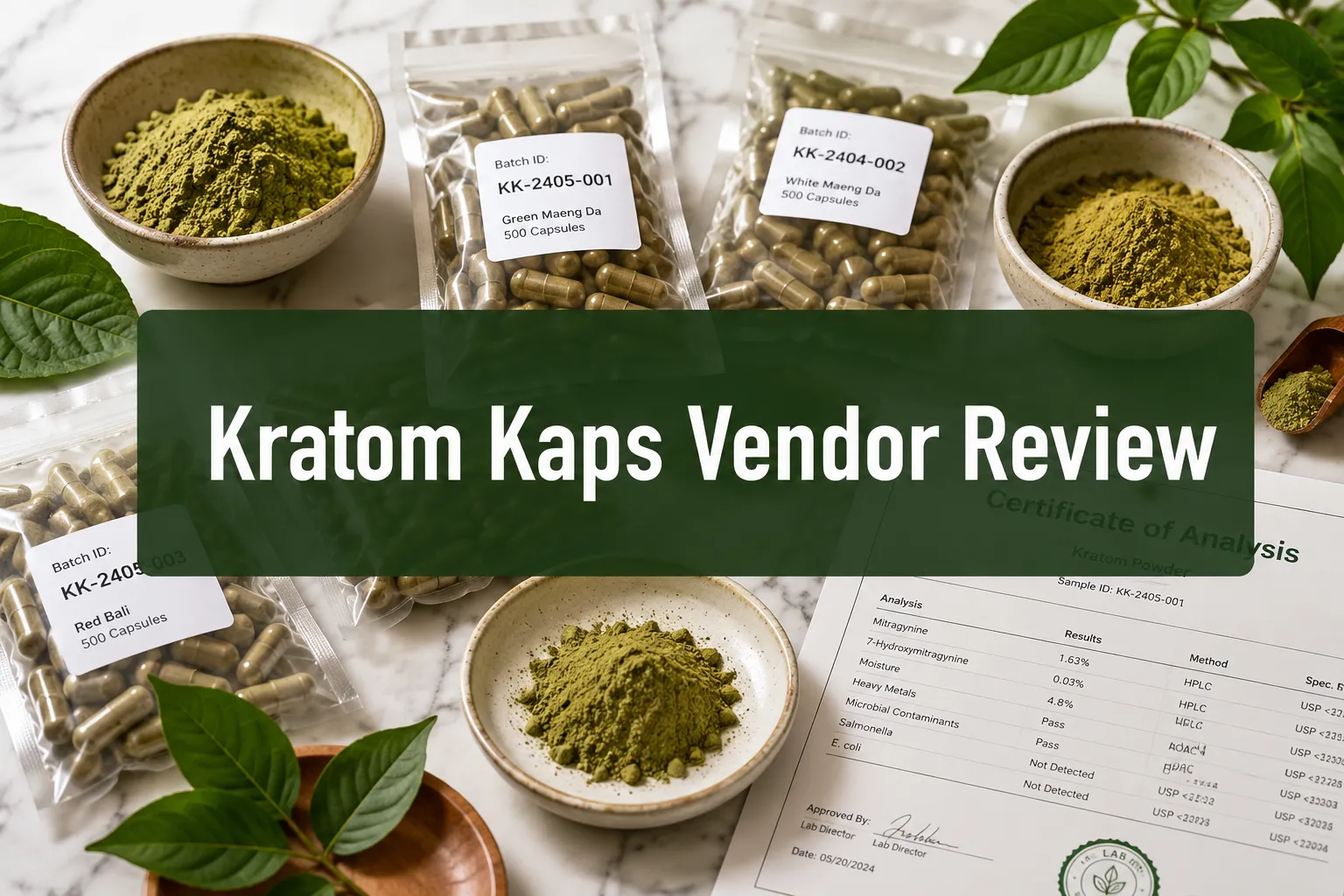 Kratom Kaps Kratom Vendor Customer Reviews, Lab Results And Quality
