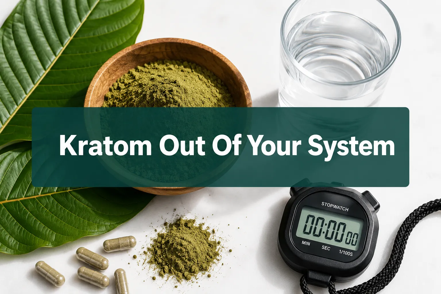 How To Get Kratom Out Of Your System? Clearance Time, Metabolism And Detox