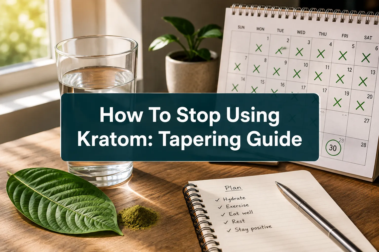 How To Stop Using Kratom? Tapering Guide, Withdrawal Support And Recovery