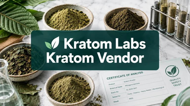 Kratom Labs Kratom Vendor: Lab Testing, Strain Quality, and Vendor Transparency Reviewed