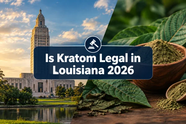 Is Kratom Legal in Louisiana 2026? State Ban Laws and Possession Rules