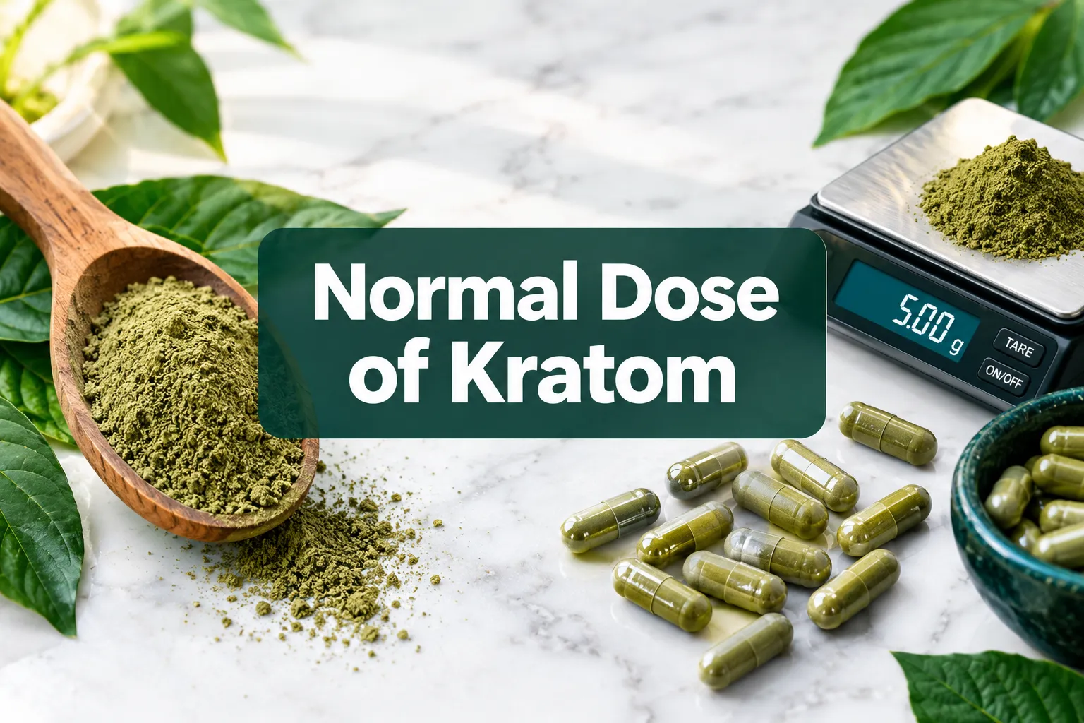 what is a normal dose of kratom