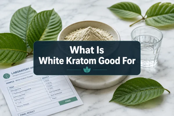 What Is White Kratom Good For: Energy, Focus, and Verified User Data