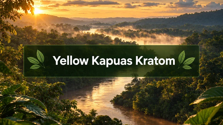 Yellow Kapuas Kratom: Balanced Effects, Alkaloid Profile, and Strains Guide